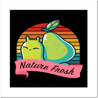 nature fresh guava snail Posters and Art